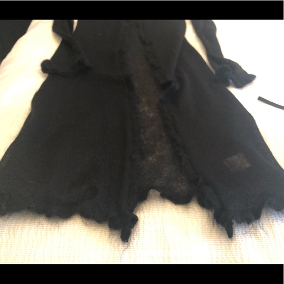 TALULA BABATON | ARITZIA Mohair Long Open Sweater - Picture 6 of 10